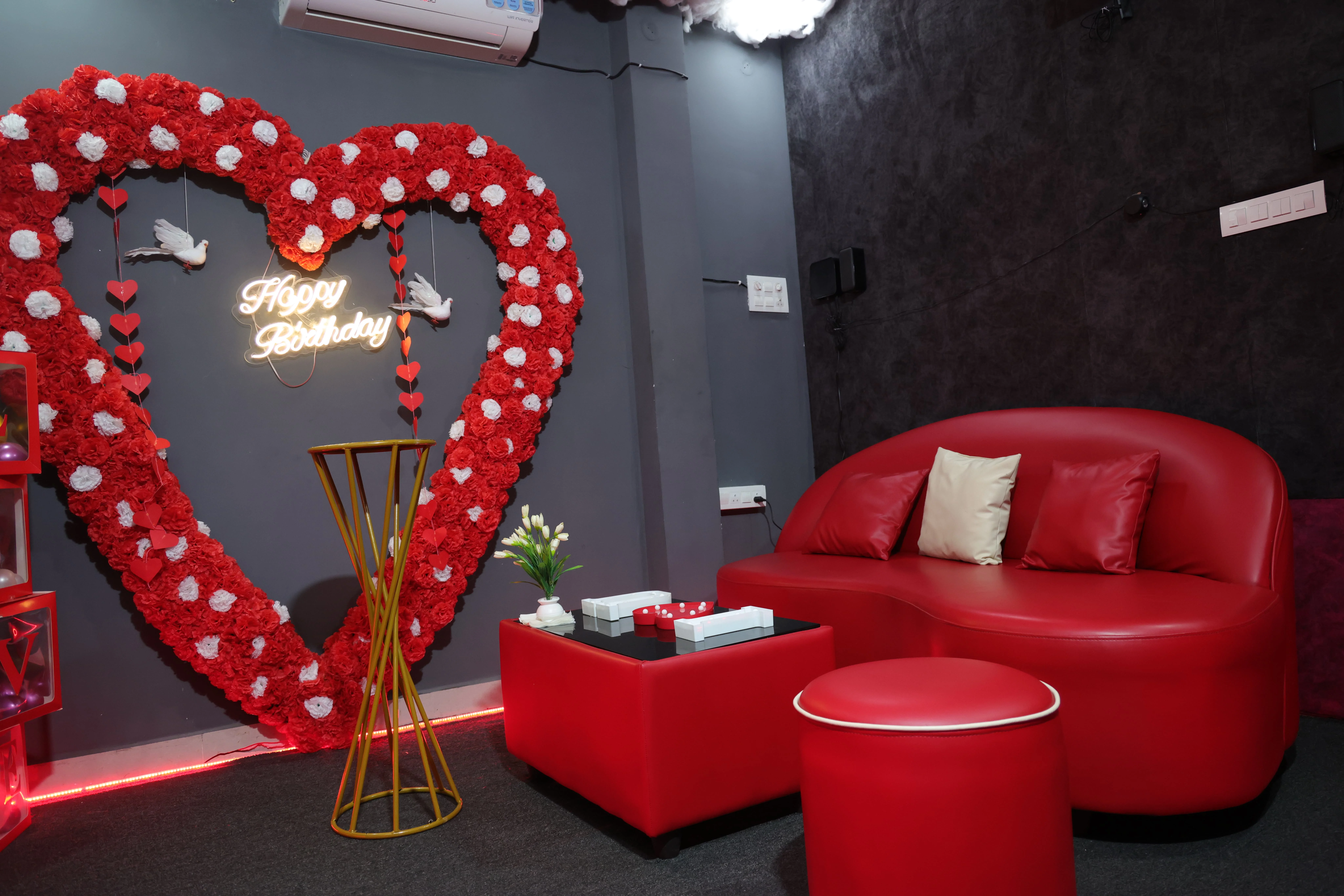 Golden Cage intimate theater experience room